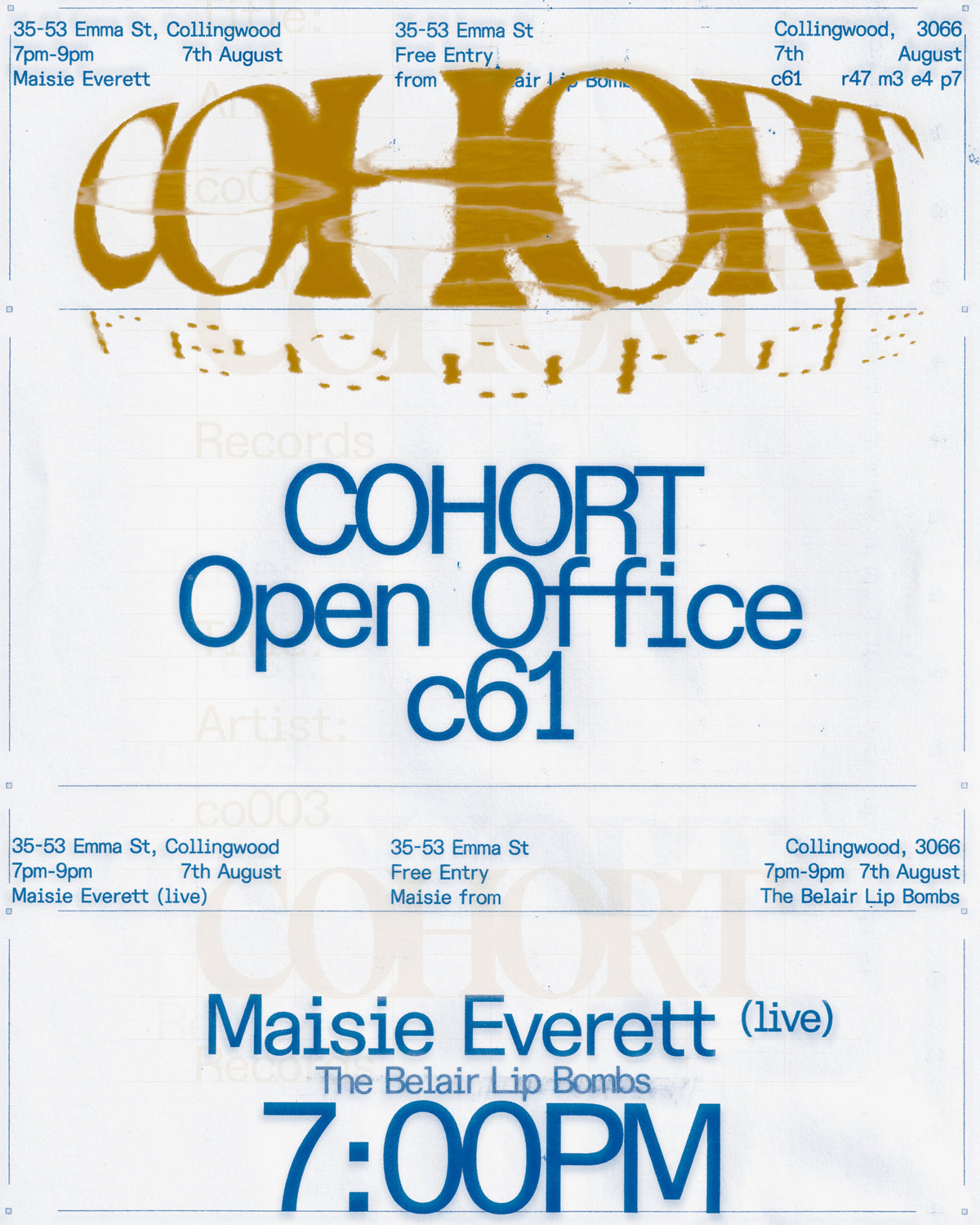 COHORT 24 poster
