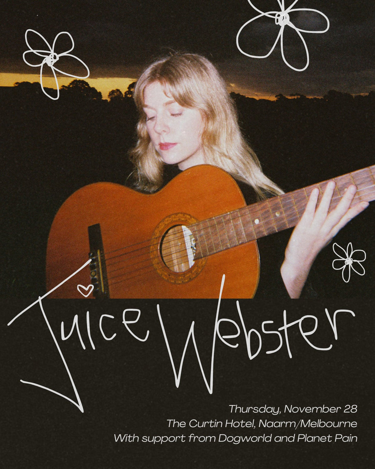 Juice Webster Hannah Show poster