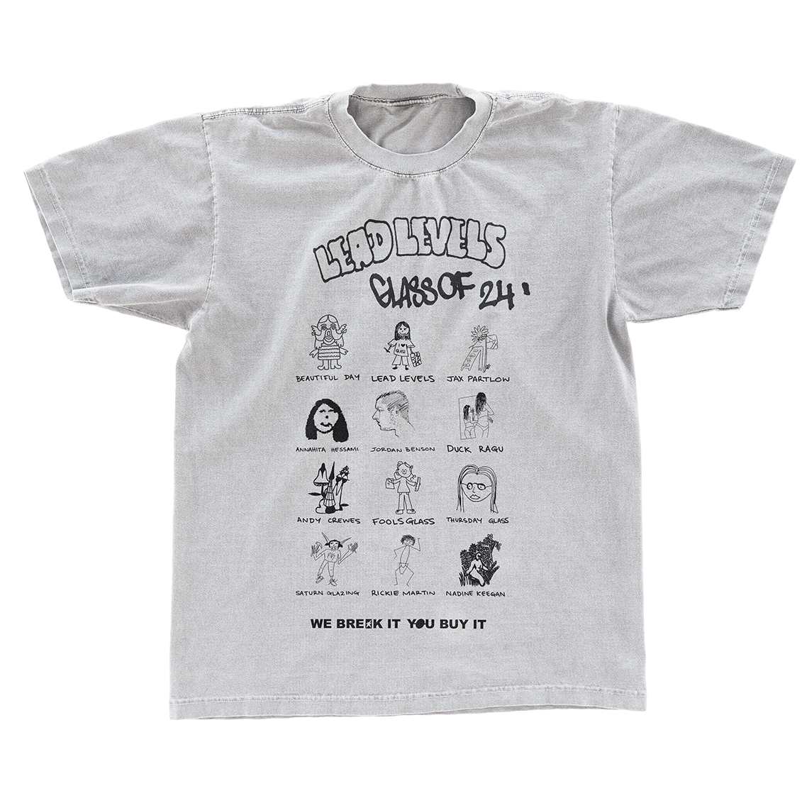 CLL1: LEAD LEVELS - ‘Glass of ‘24’ [t-shirt]