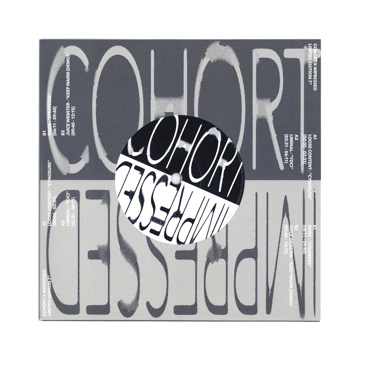 COHORT x IMPRESSED - SXSW [7" vinyl]